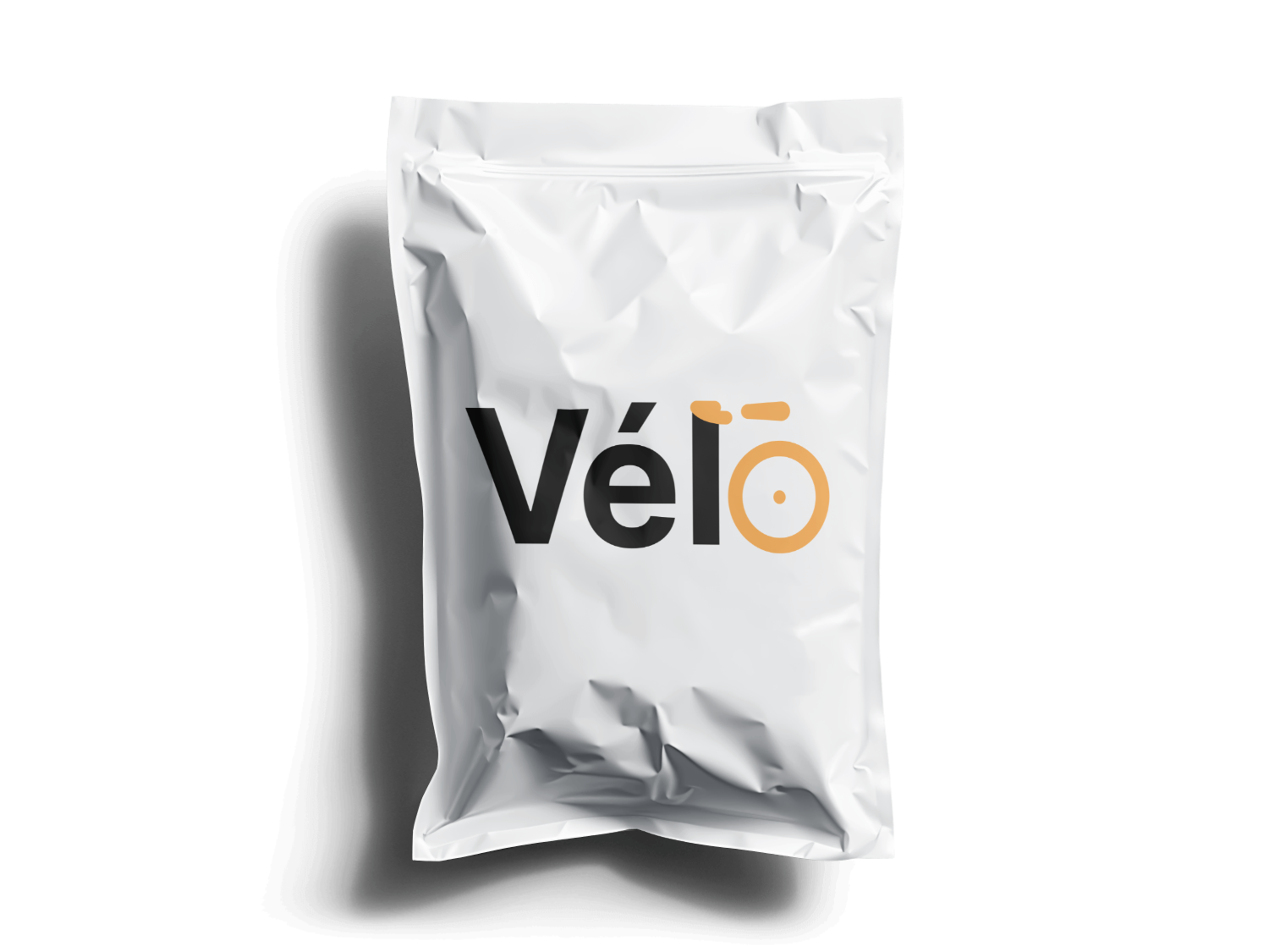 Vélo-branded snack packaging pouch