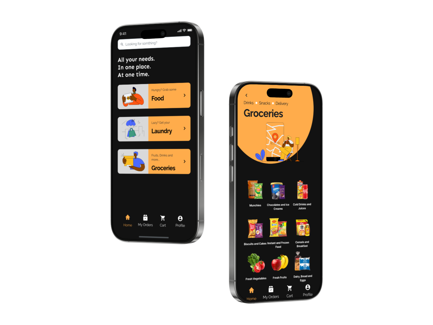 Vélo home screen presentation board